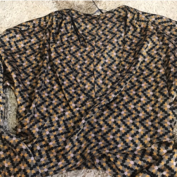 ZARA geometric ladies top size L - Picture 6 of 7